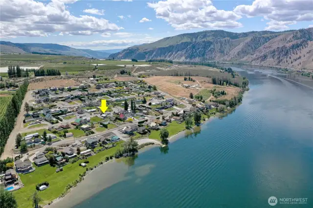 Lake Entiat on the Columbia River