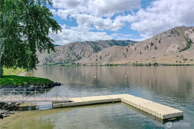 Access to a private community boat launch, beach and bathrooms is perfect for days on the water and lakeside living.