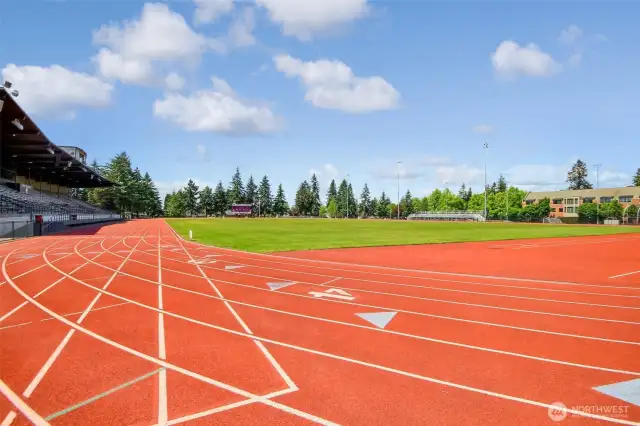 Two blocks from UPS track & field—ideal for fitness or fun