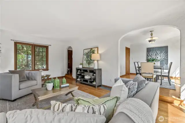 Sunken Living Room