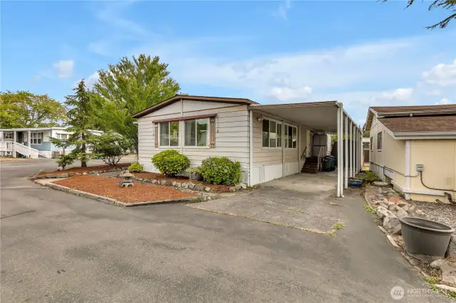 Carport and parking