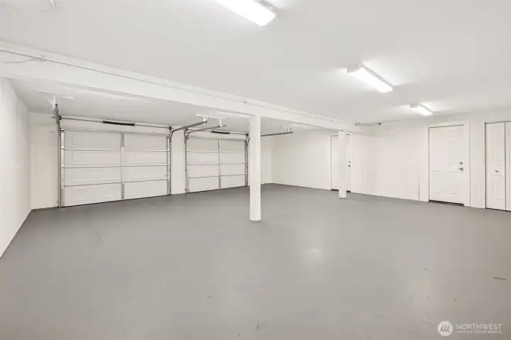 Extra large garage