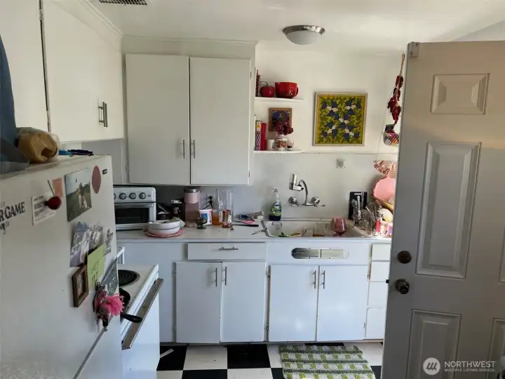 Upstairs kitchen
