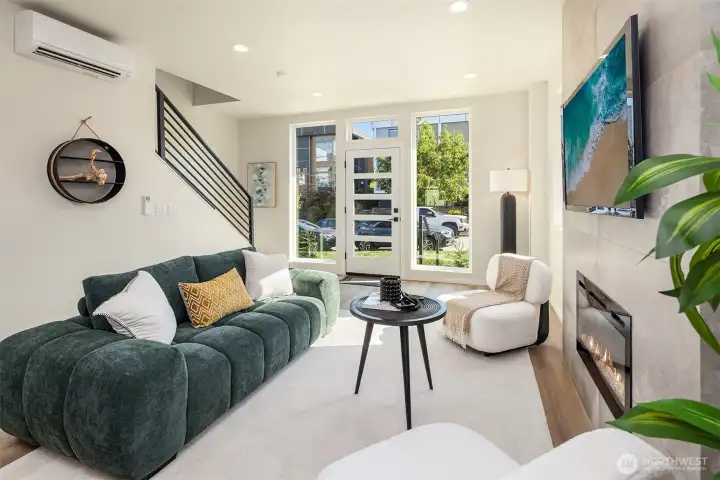 Photos from model home with similar floor plan