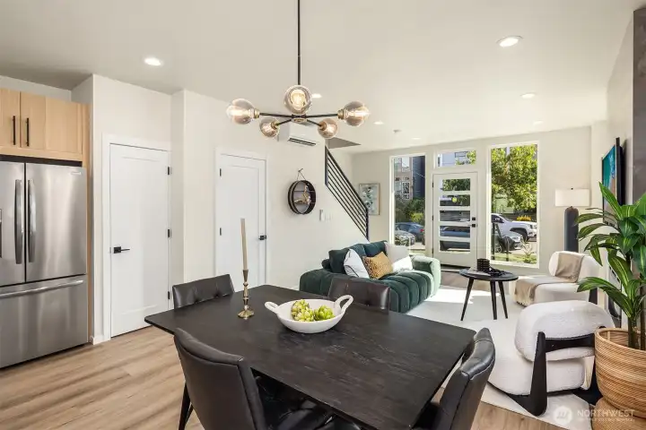 Photos from model home with similar floor plan