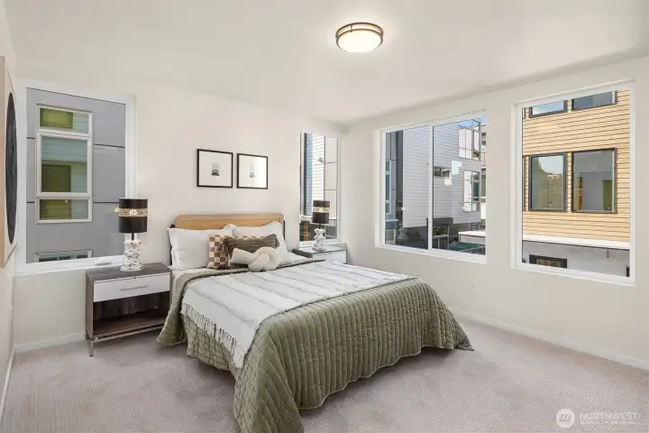 Photos from model home with similar floor plan