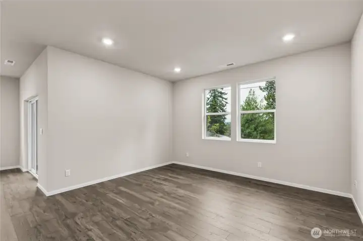 Living room area of great room