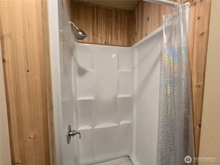 Walk-In Shower in Primary Bathroom