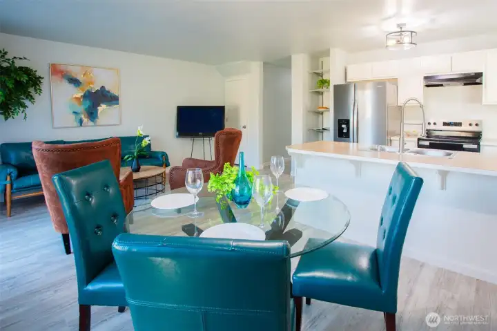 Another view of the Open Floor Plan.