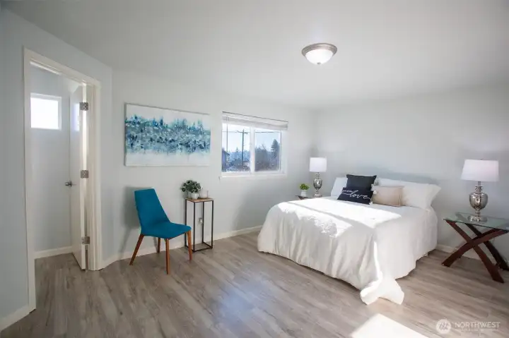 Super Spacious Primary Bedroom.