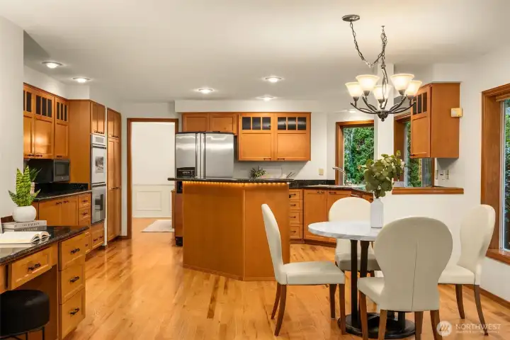 Spacious kitchen