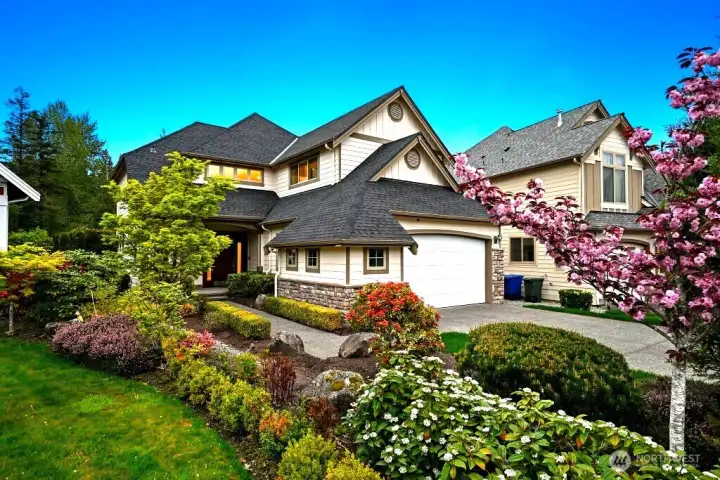 Welcome home to this exceptional 4-Bedroom + Office, 2.75 Bath, Burnstead home in the coveted Illahee enclave in Sammamish!