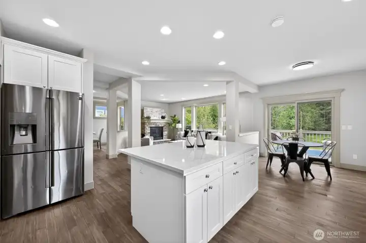 House has Hepa Air filter which is such a bonus for cooking, and overall living! Check out those sparkling stainless steel appliances!