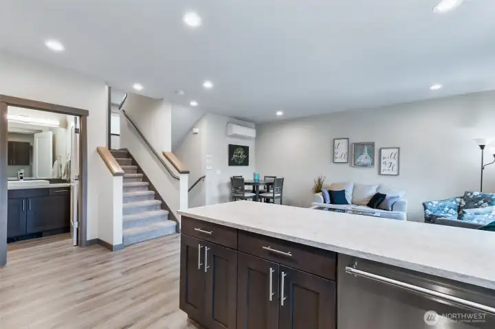 Let's go upstairs to the first 2 bedrooms. Let's go upstairs to the first 2 bedrooms.