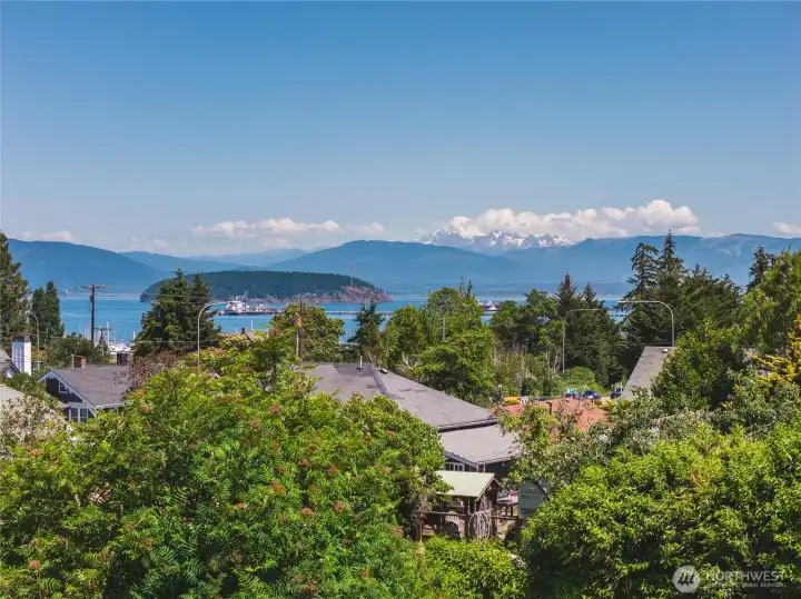 Beautiful Potential water and Mount Baker view.