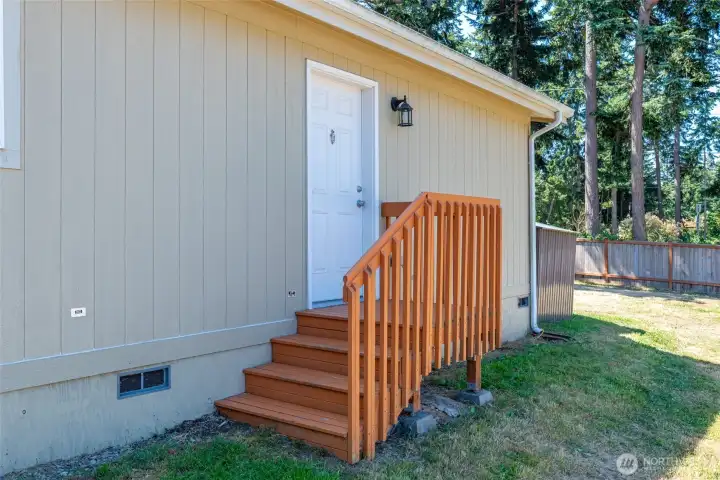 Back door