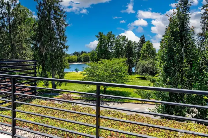 A living roof garden creates an extension of the greenspace from your home to the park.