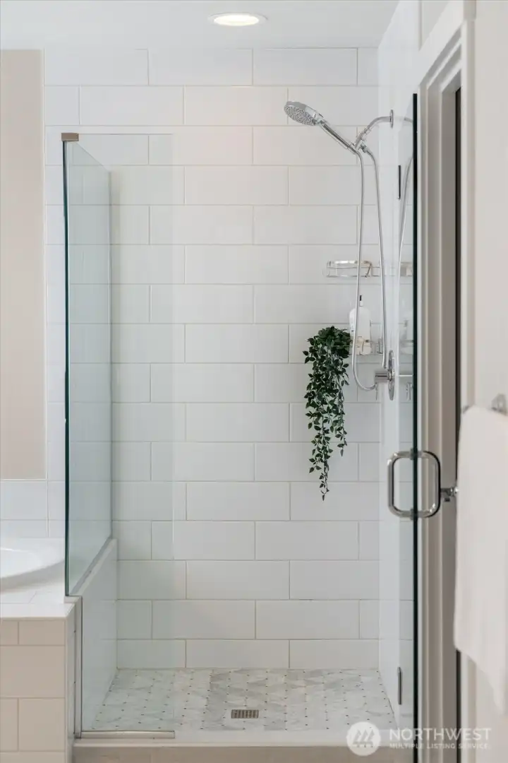 Enjoy efficient hot water on demand from a streamlined tankless hot water system.