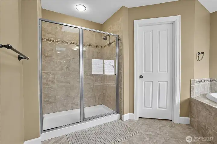 primary room shower. primary room shower.