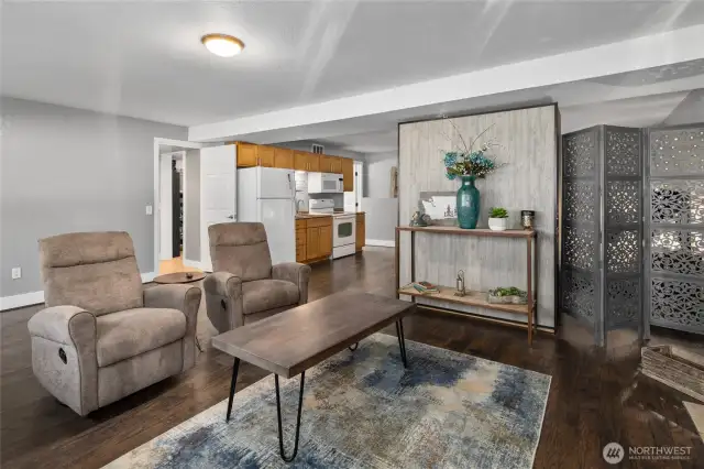 Perfect area for you extended guests or possible studio rental?
