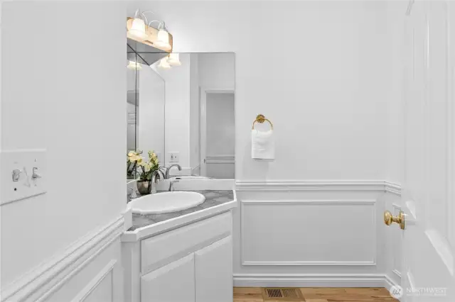Main floor guest bathroom