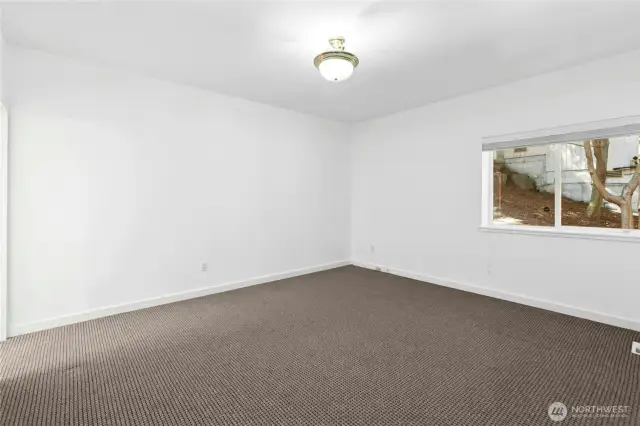 Besides 3 lower level bedrooms, there is a fourth room for exercise, hobbies, etc.  It, too has a full bath adjacent.
