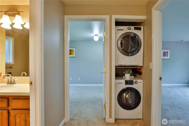 Laundry closet