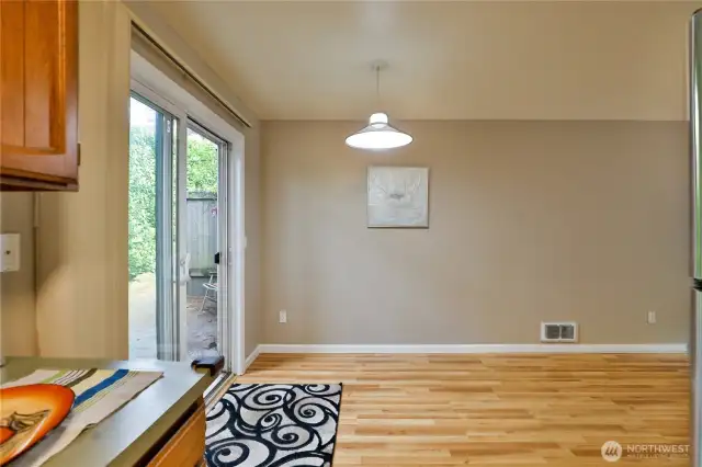 Dinning area