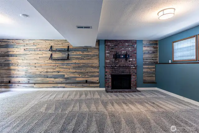 Bonus room on the lower level.