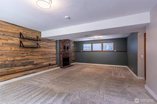 Another view of the bonus room downstairs.