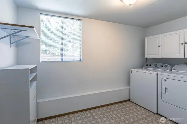 Laundry room downstairs.