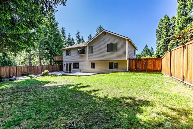 Another backyard view, Nice sized and quiet