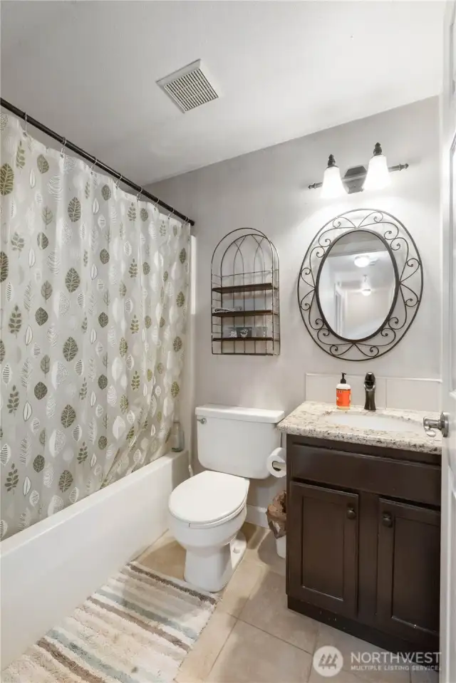 Updated Hall Bath!