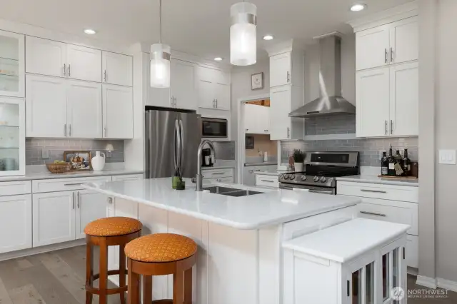 CHEFS KITCHEN WITH ALL NEW SS APPLIANCES