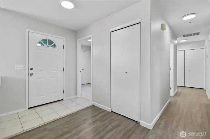 Newer flooring, doors, paint and more