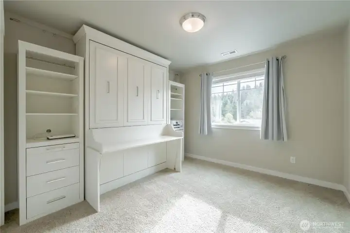 Convertible Murphy Bed/Desk are sturdy & attractive space savers!