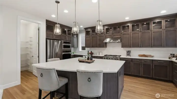 Walk-in pantry for all your storage needs