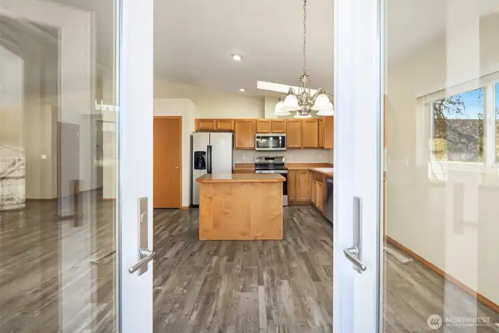 Entrance to upper Deck