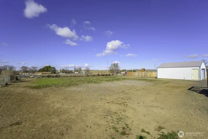 Endless possibilities for a gorgeous backyard!