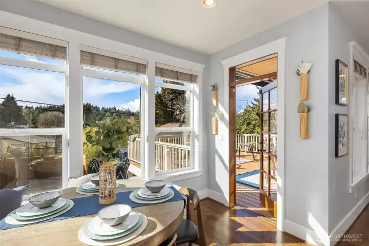 Seamless indoor to outdoor living