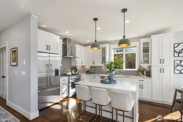 Upgraded kitchen