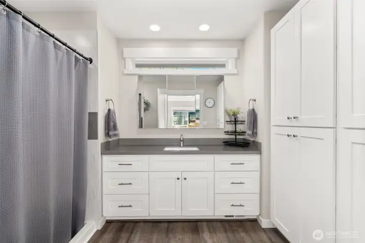 Primary bath with Walk in shower