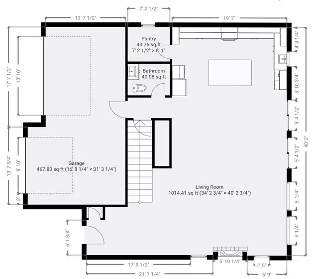 This floorplan is provided without warranty of any kind, including without limitation, accuracy of dimensions.  MAIN