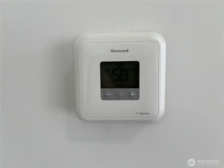 Thermostat to run natural gas heat.