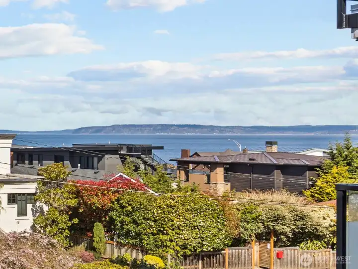 Imagine sitting at the bar top looking out at this view of Puget Sound every day.