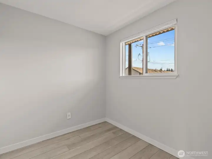 Just inside the front door is the office, bonus room or use it for added storage.