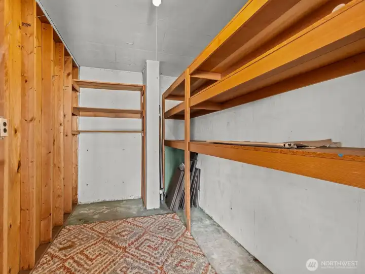 Storage F for all of your seasonal outdoor toys!