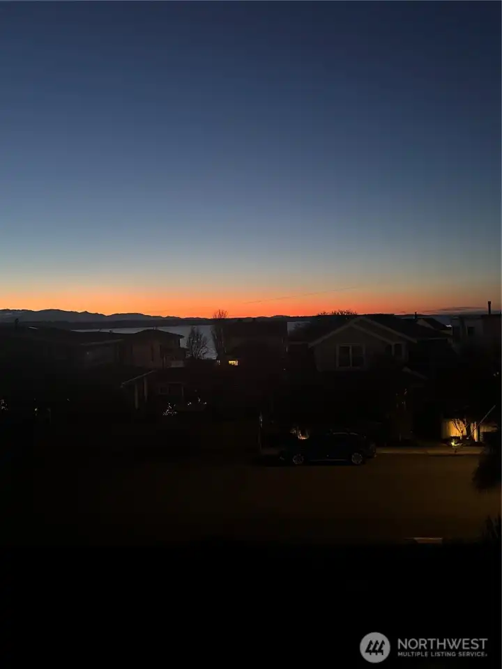 No the sky isn't on fire. This is what you have to look forward to.