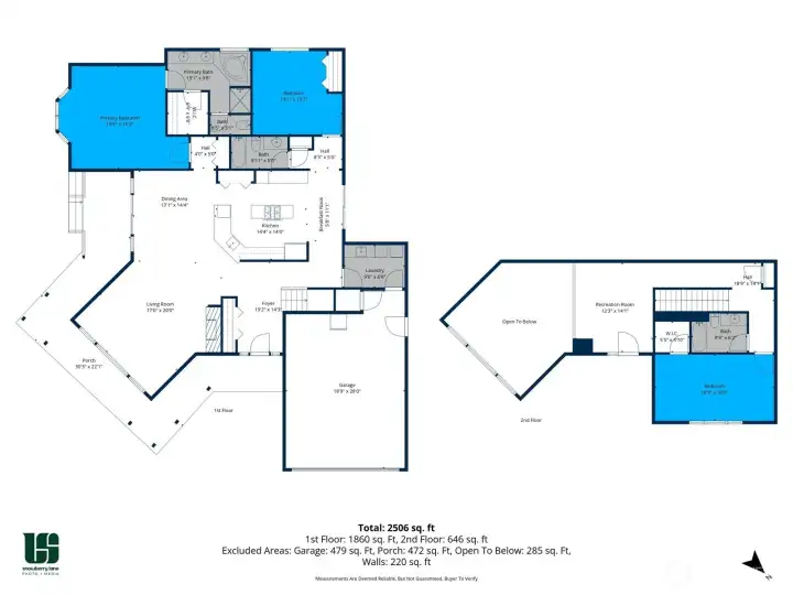 Lower & Upper Floor Plans