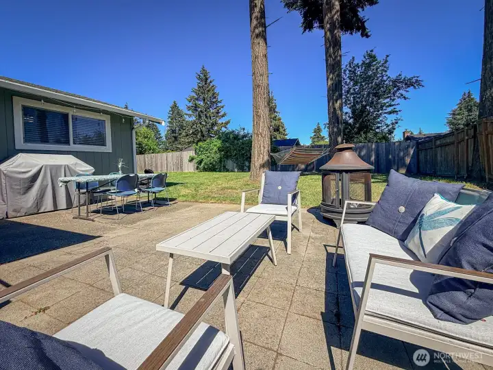 Great Patio for Entertaining